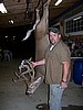 "Hunt Master" Dwayn with velvet buck
