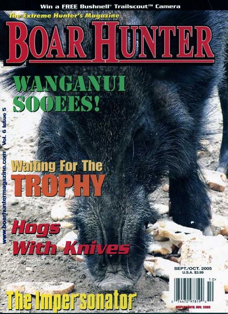 Buck and Boar hog on the cover!