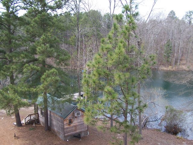 VIEW OF THE SMALL CABIN