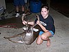 MY DOUGHTER KAYCIE W/ 1ST DEER